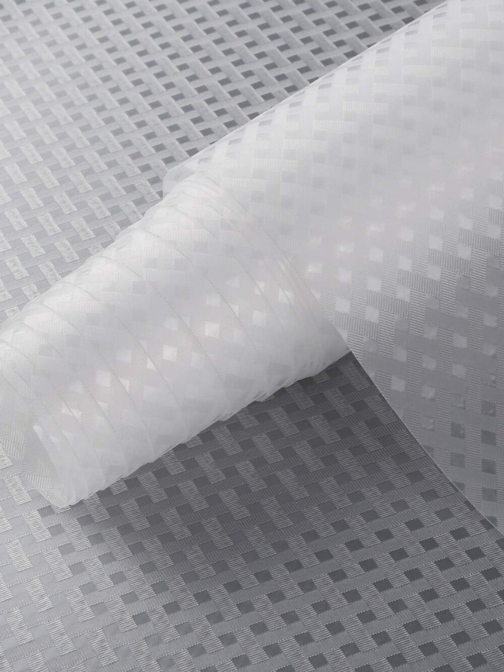 Shelf Liners for Kitchen Cabinets, 11.8"x 157.5" Non Stick Drawer Mat Clear